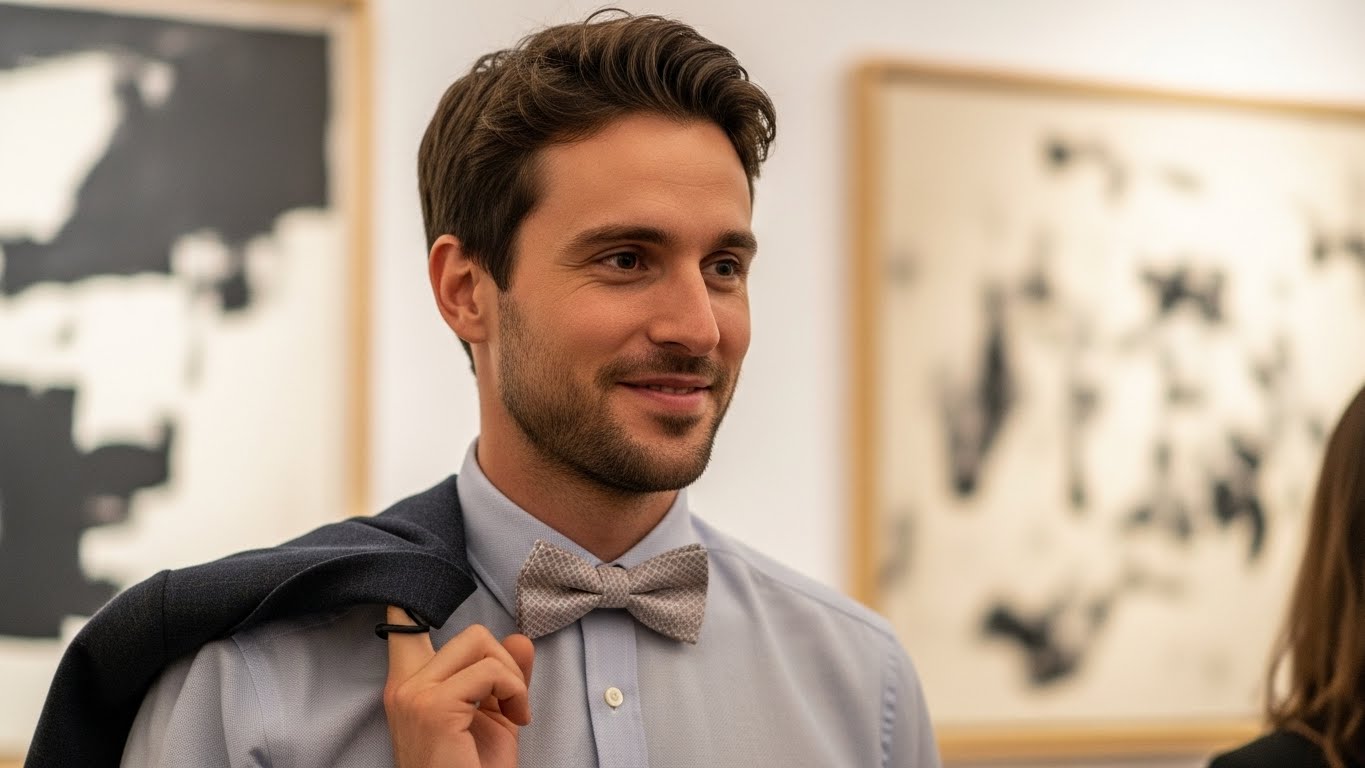 Sophisticated Leisure Bow Tie & Shirt Guide for High-End Social Events