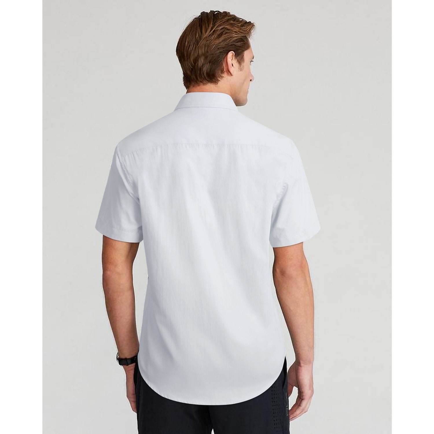 Men's Short Sleeve with Pocket - A1-WHITE