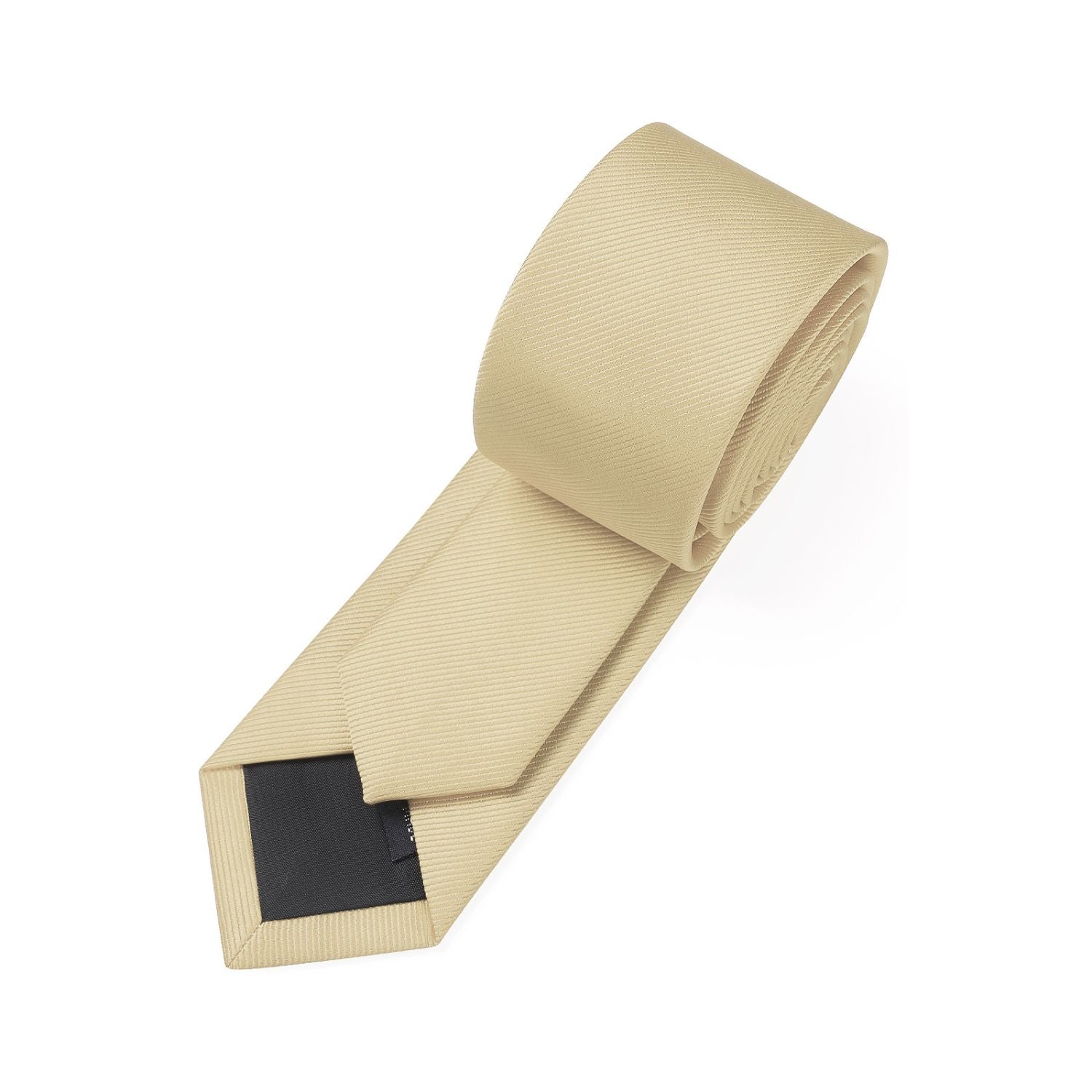 Solid 2.17'' Skinny Formal Tie - C3-CHAMPAGNE