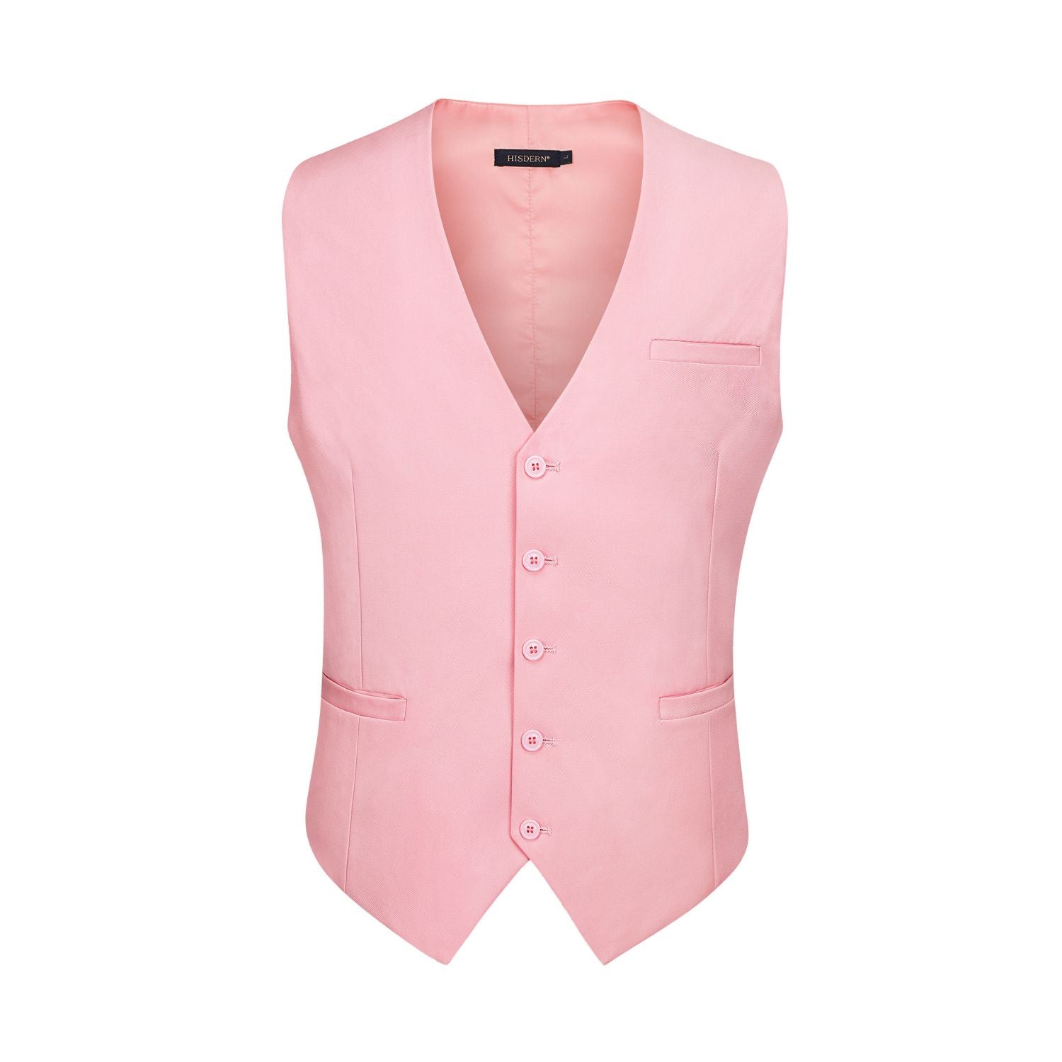 Formal Suit Vest - PINK BLUSH