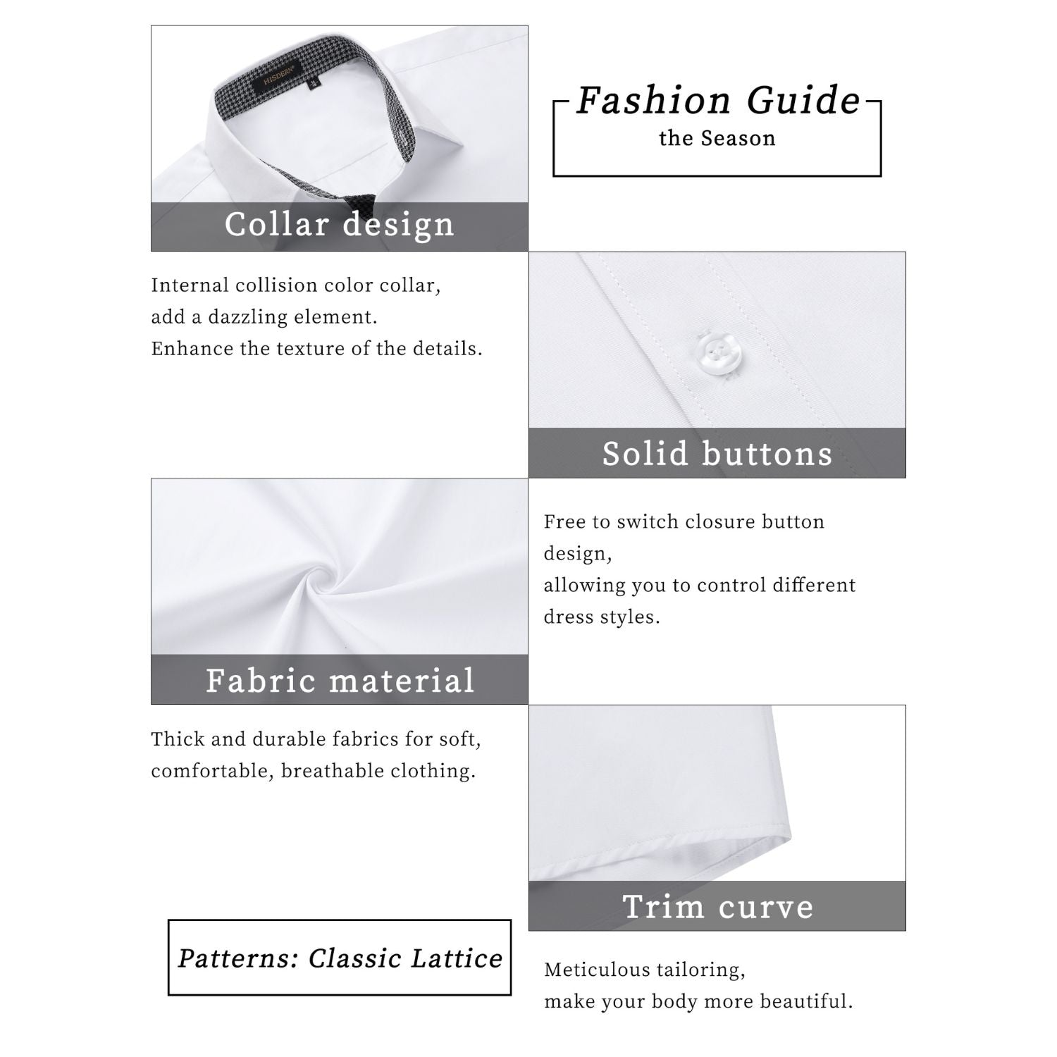 Men's Short Sleeve with Pocket - B1-WHITE