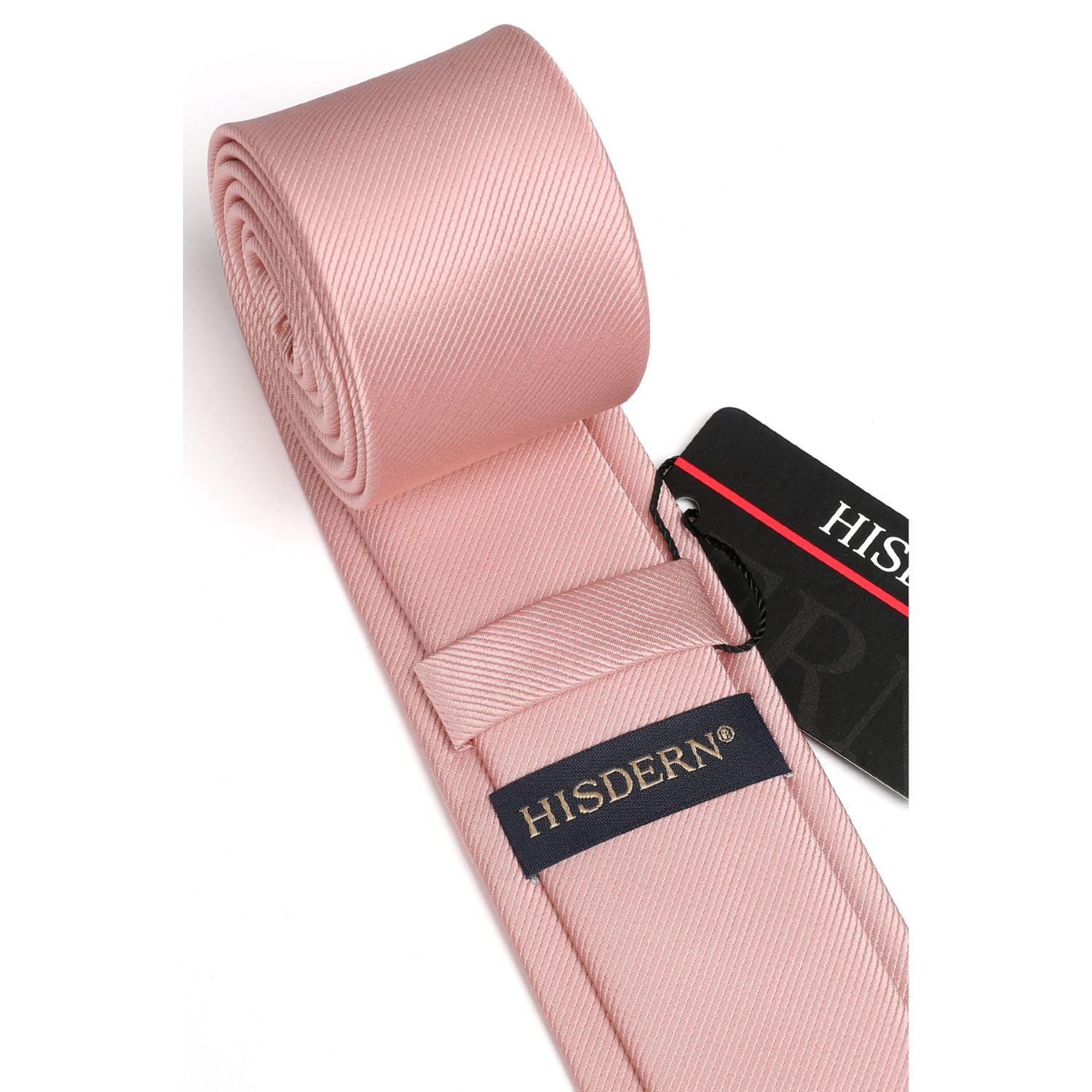 Solid 2.17'' Skinny Formal Tie - A1-PINK