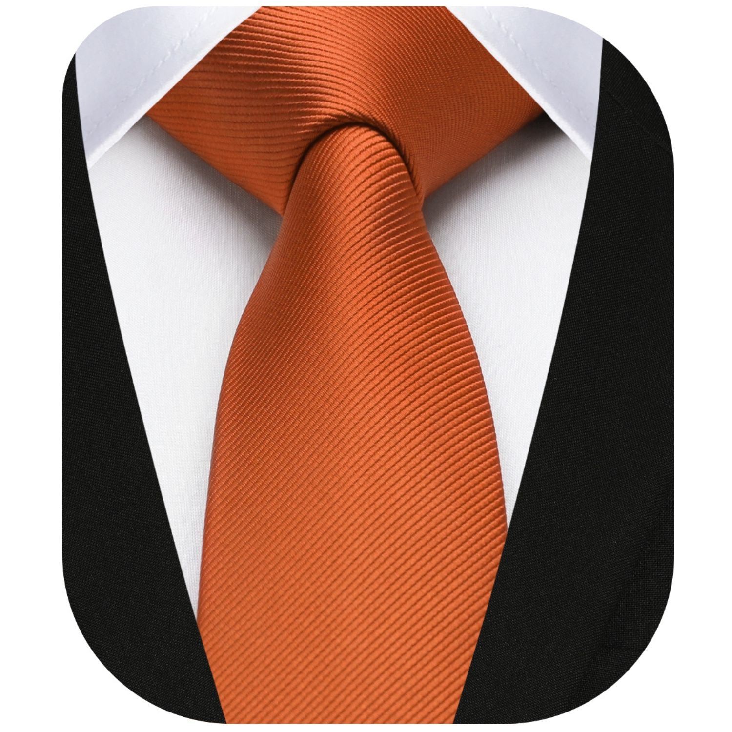 Solid 2.17'' Skinny Formal Tie - E-YELLOW
