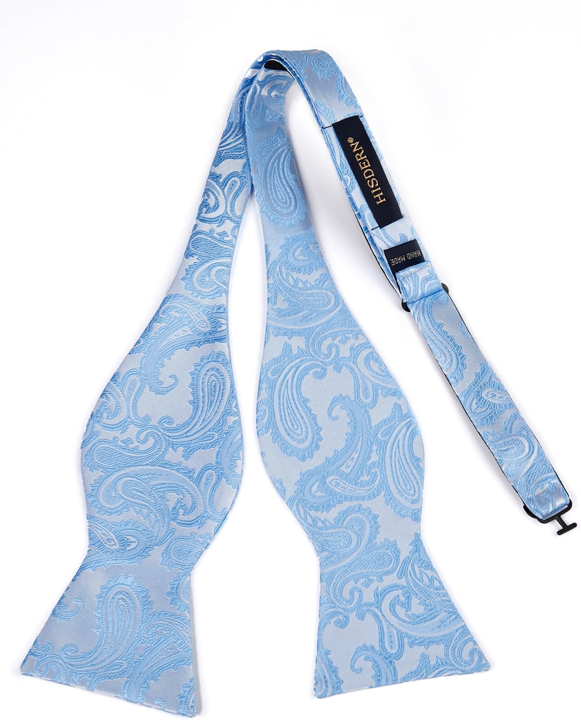 Paisley Bow Tie & Pocket Square - SKY BLUE