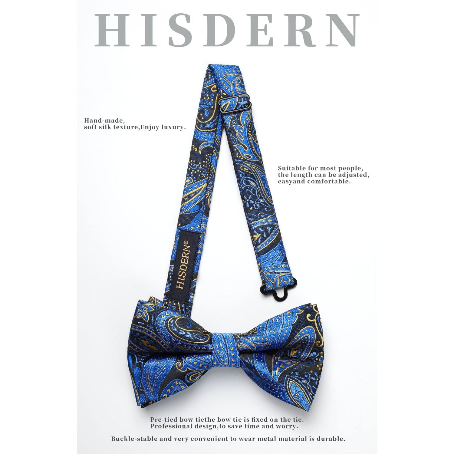 3PCS Mixed Design Pre-Tied Bow Ties - B-07 Christmas Gifts for Men