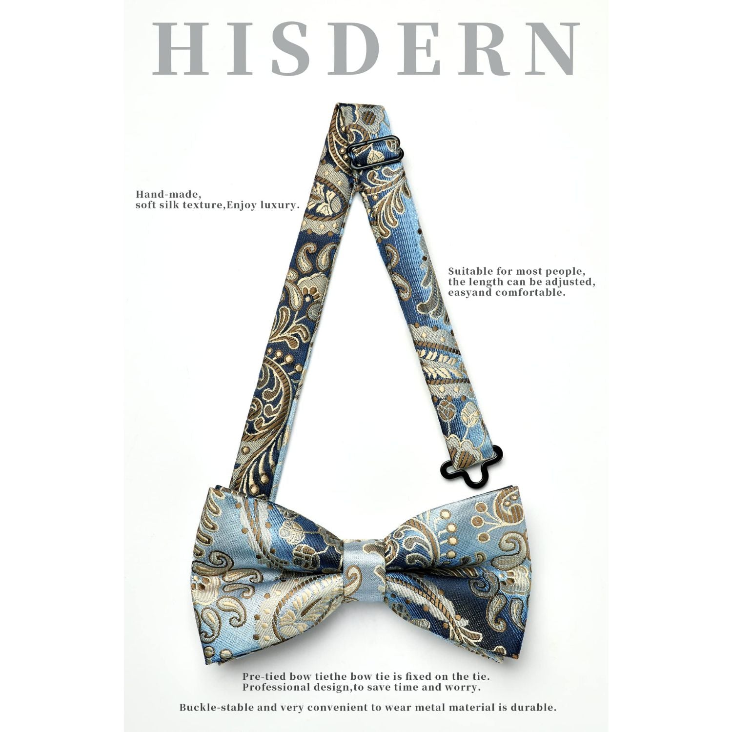 6PCS Mixed Design Pre-Tied Bow Ties - B6-05 Christmas Gifts for Men