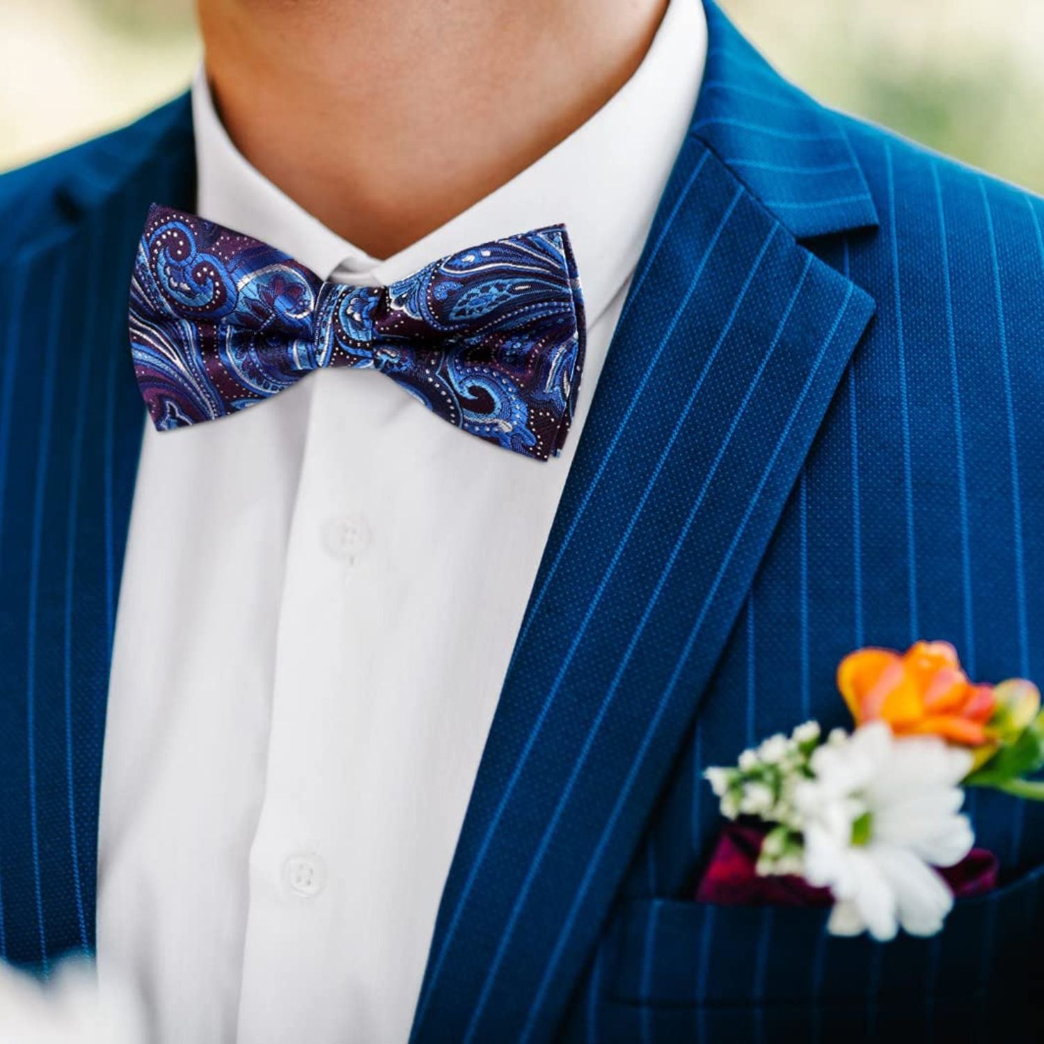 3PCS Mixed Design Pre-Tied Bow Ties - 1-B-02 Christmas Gifts for Men