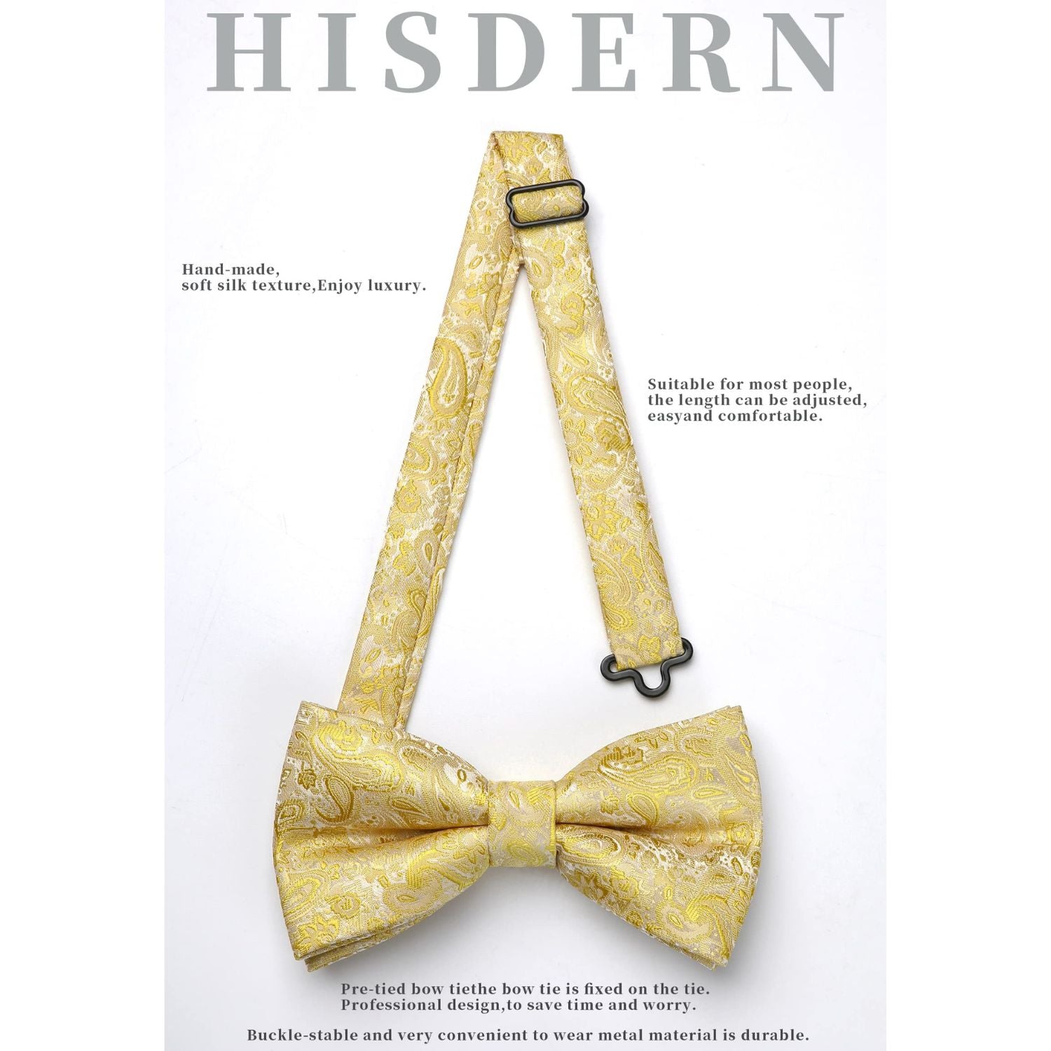 6PCS Mixed Design Pre-Tied Bow Ties - 3-B6-02 Christmas Gifts for Men