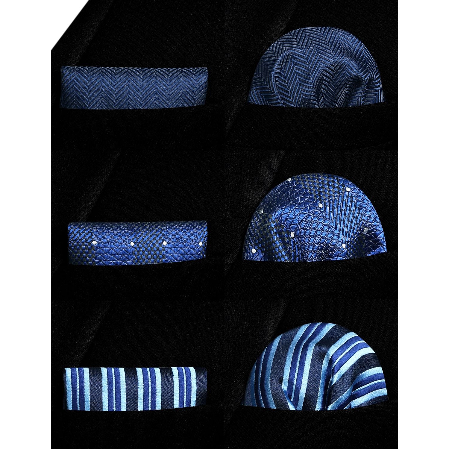 3PCS Tie & Pocket Square Set - 16 Christmas Gifts for Men