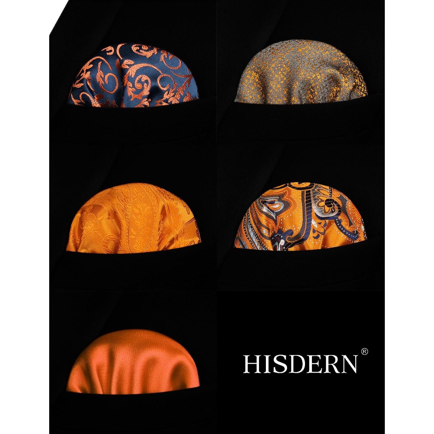 5-Piece Pattern Tie Set Wedding Accessory Gift Box Set