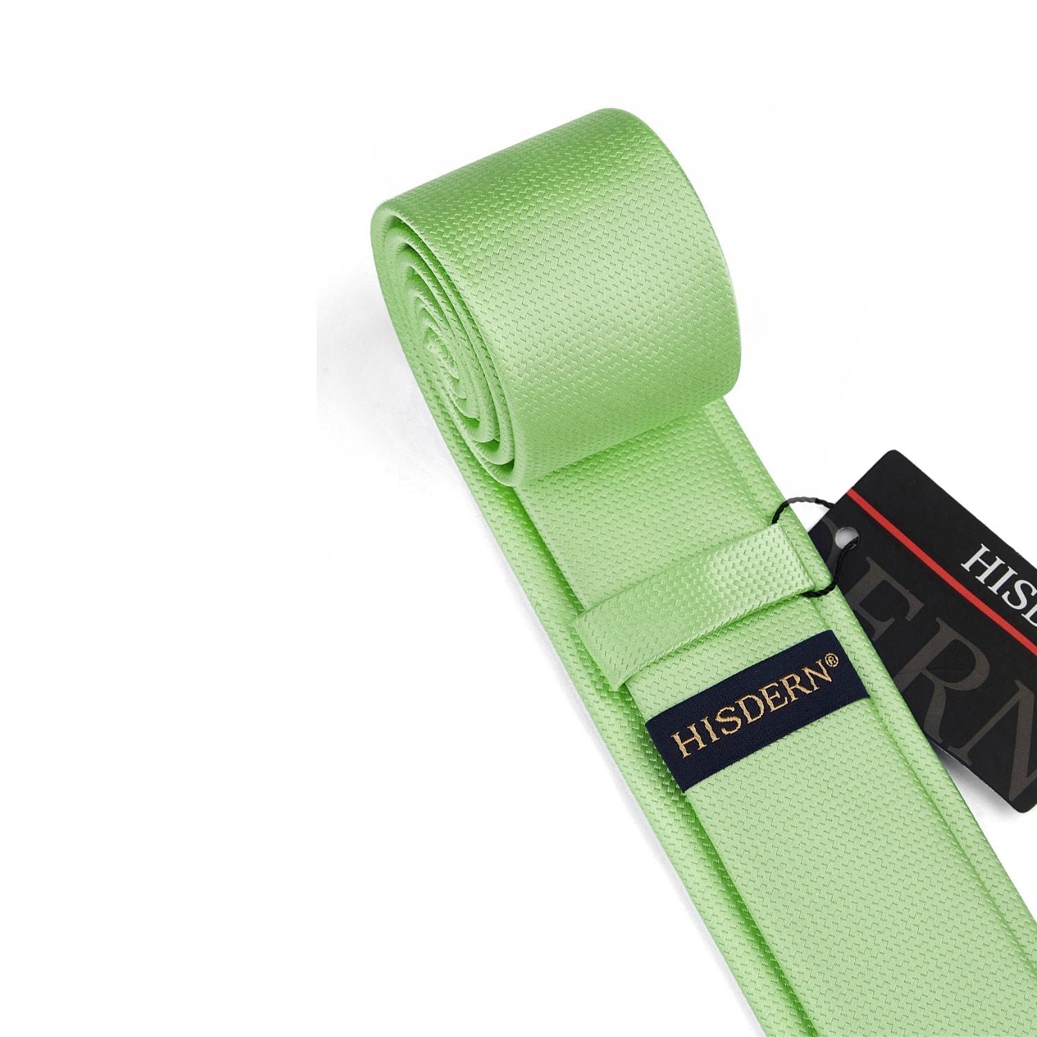 Solid 2.4' Skinny Formal Tie - LIGHT SAGE GREEN-02