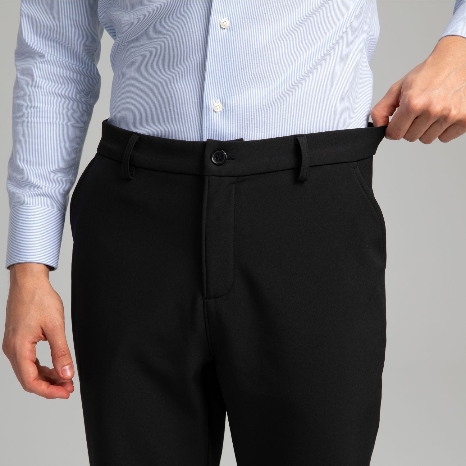 Hisdern Flex Heat Men‘s Golf Pants Stretch Comfy Work Dress