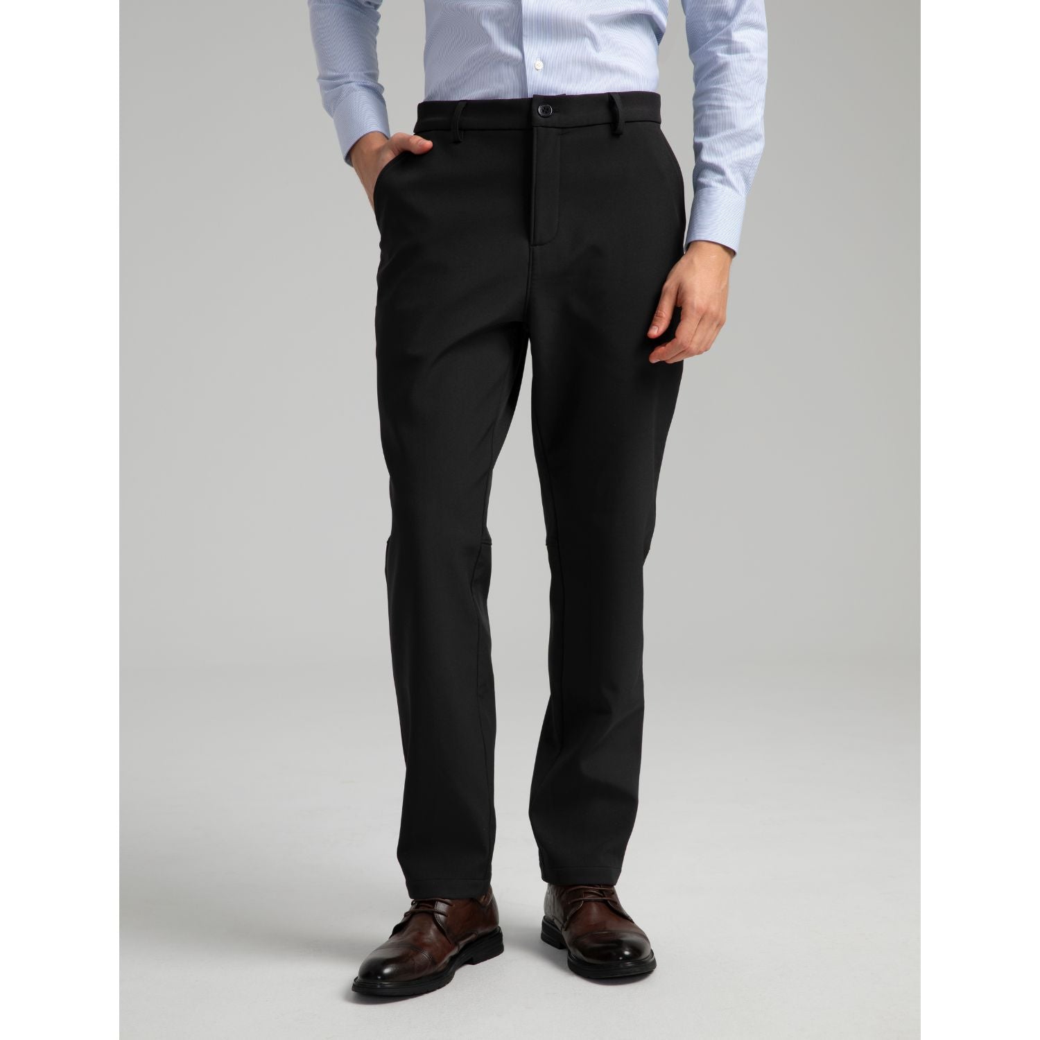 Hisdern 701 Heat Men's Golf Pants Stretch Comfy Work Dress