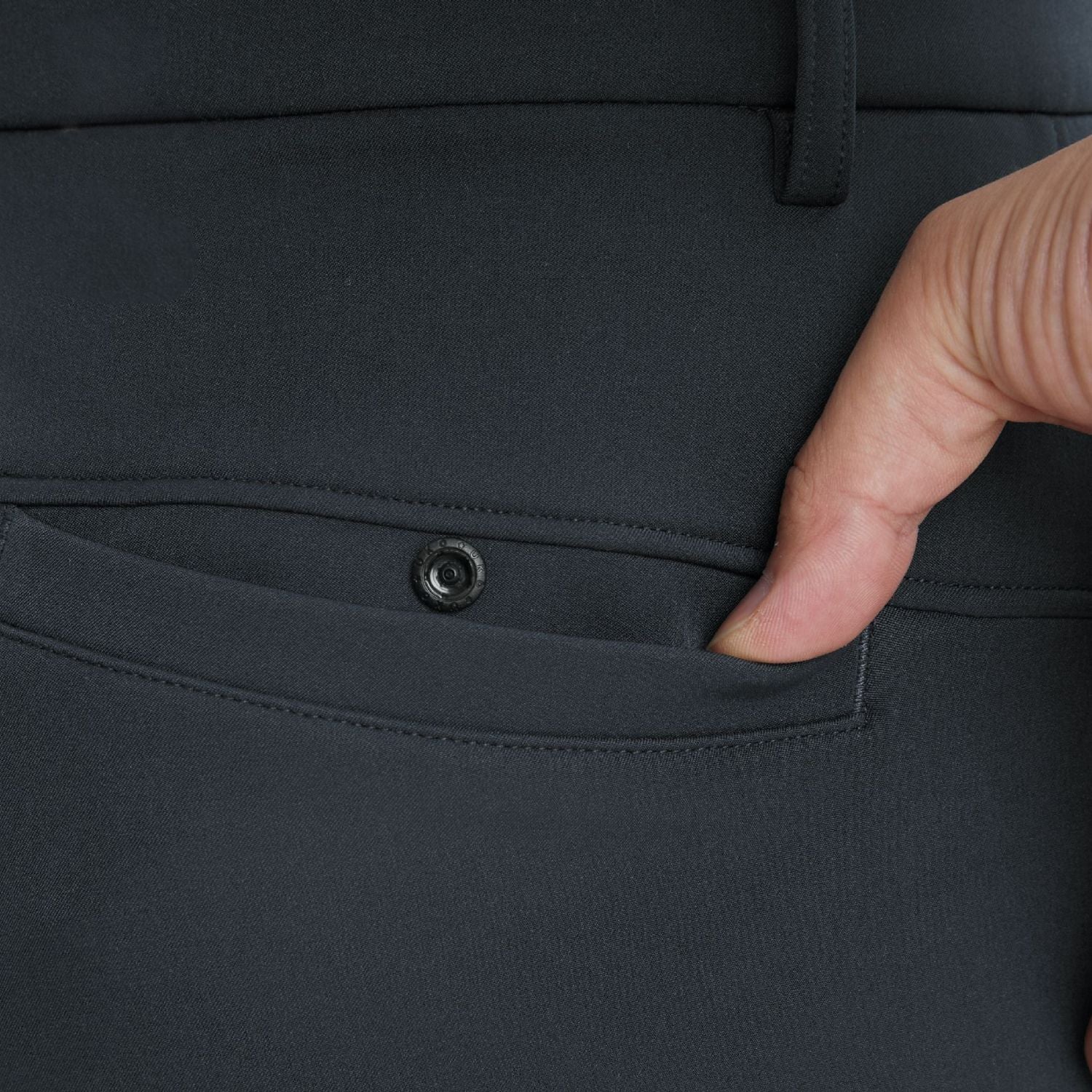 Hisdern 701 Heat Men's Golf Pants Stretch Comfy Work Dress