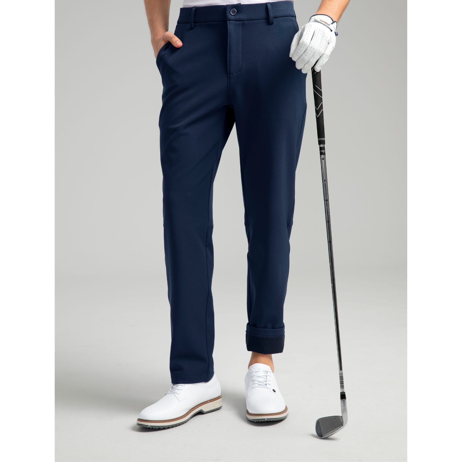 Hisdern 701 Heat Men's Golf Pants Stretch Comfy Work Dress