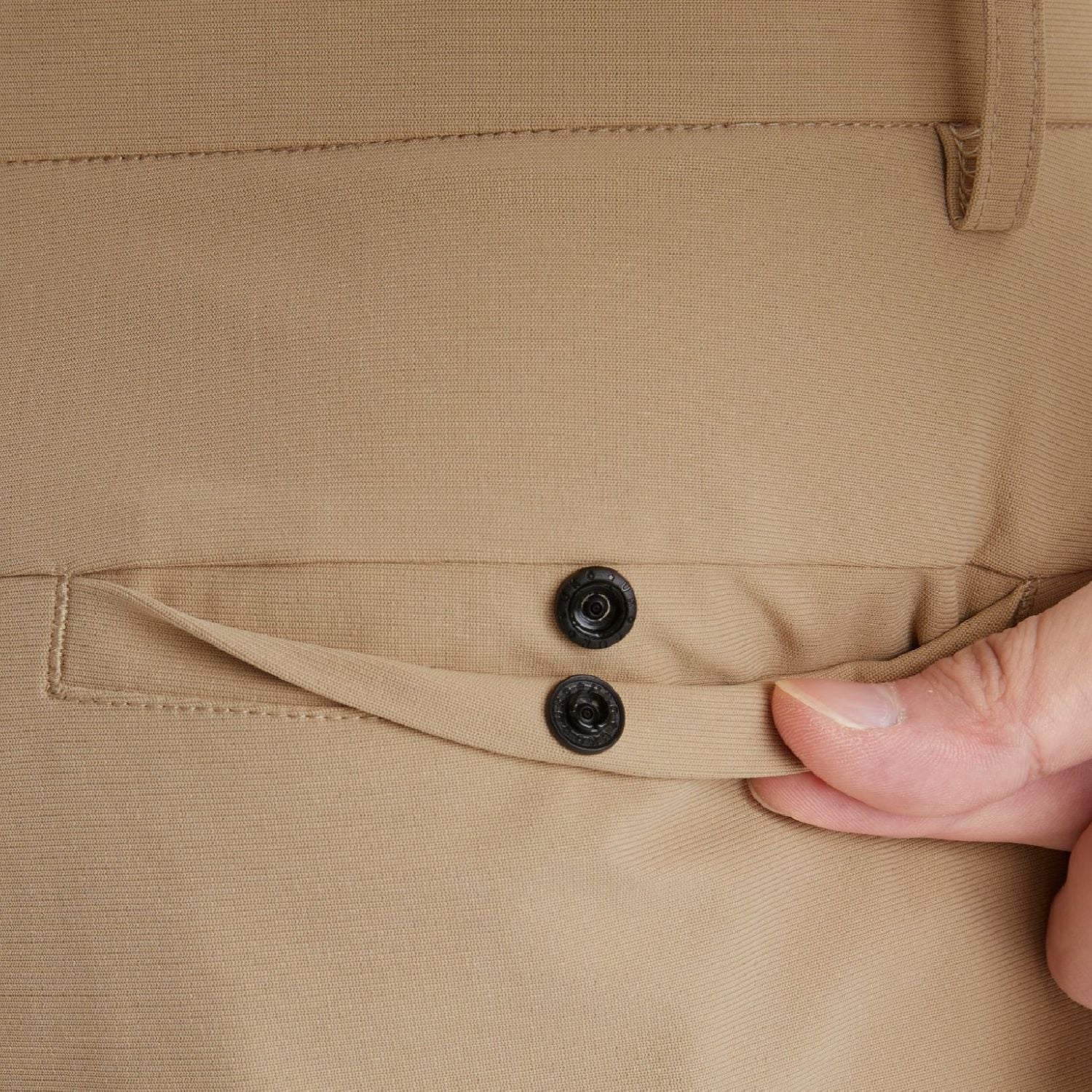 Hisdern Flex 505 Men's Golf Pants Relaxed Fit Stretch for Business Casual