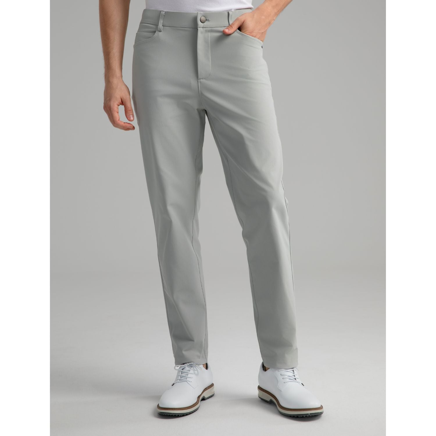 Hisdern Flex 503 Men's Golf Pants Slim Fit Stretch for Business Casual