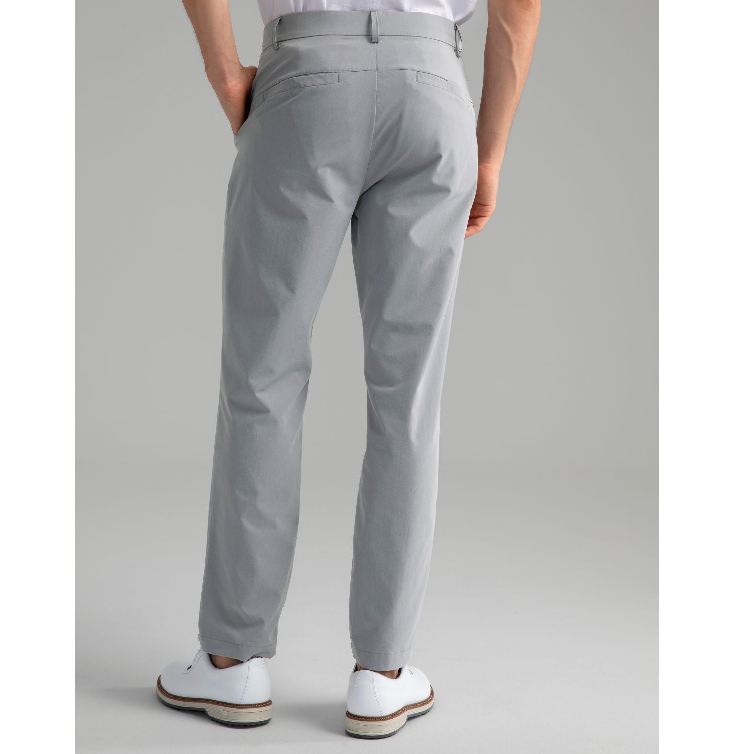 Hisdern Flex 301 Men's Golf Pants Classic Fit Stretch Dress Pants for Casual Wear
