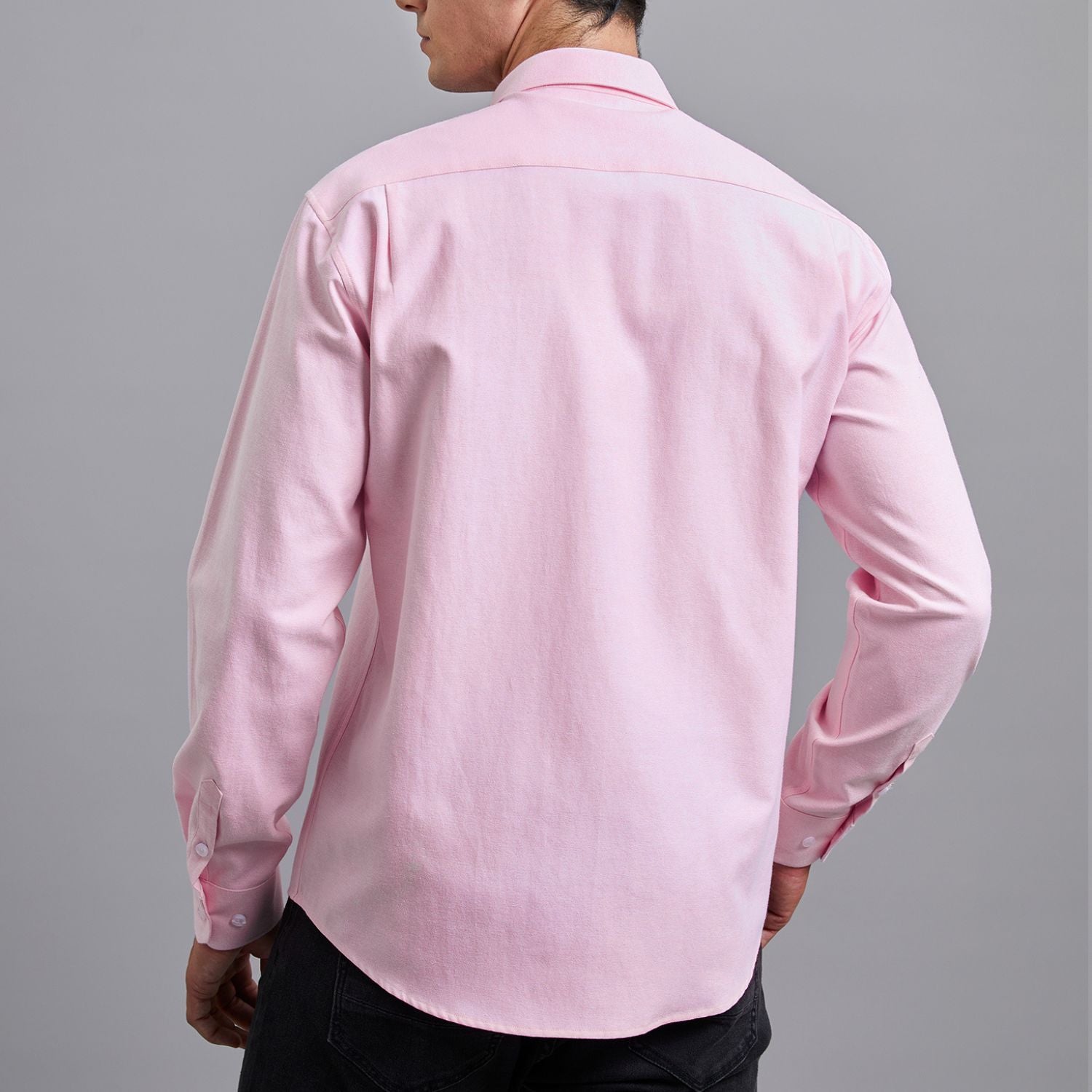 Men's Dress Shirt with Pocket - PINK