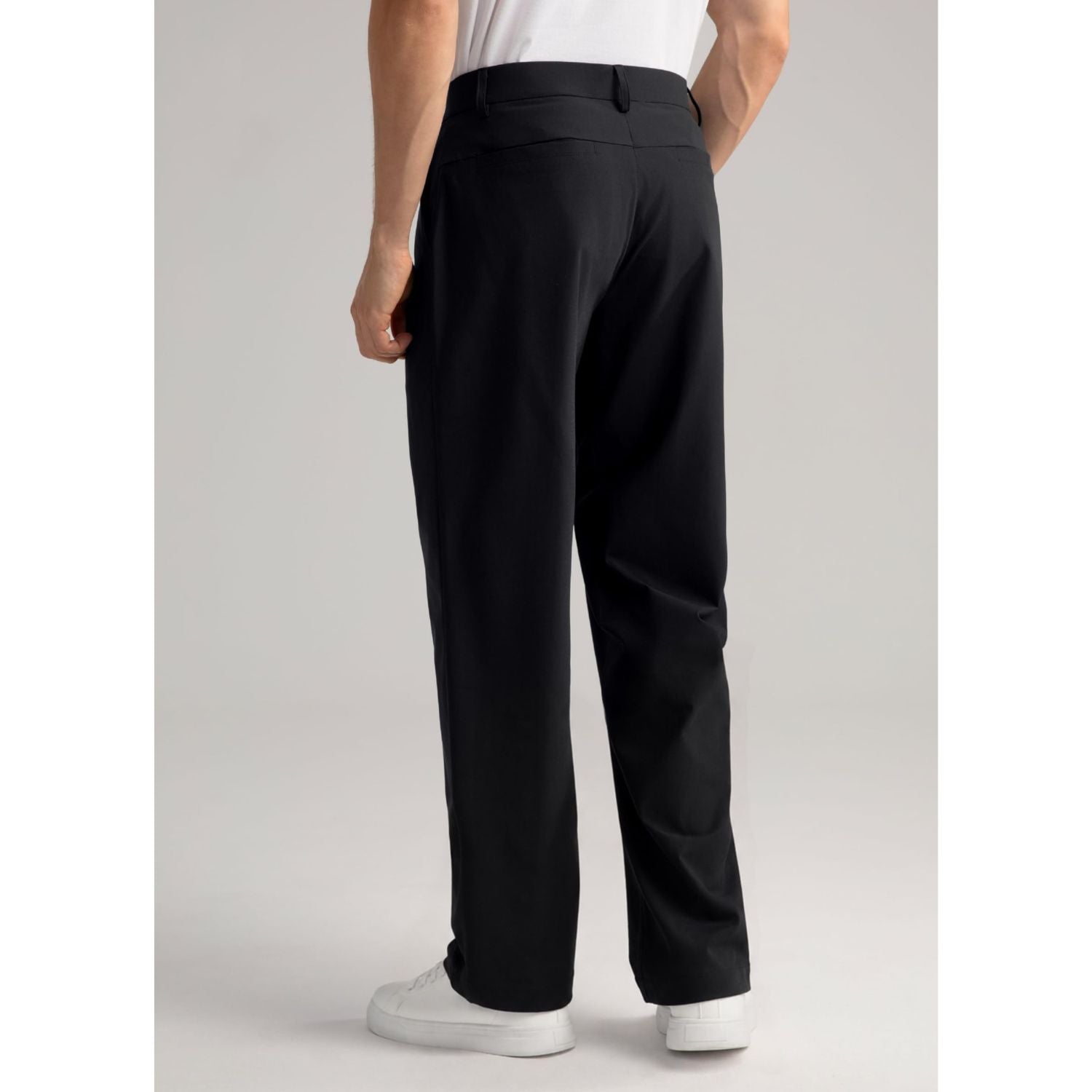 Hisdern Flex 505 Men's Wide-Leg Business Casual Pants Seamless Comfort