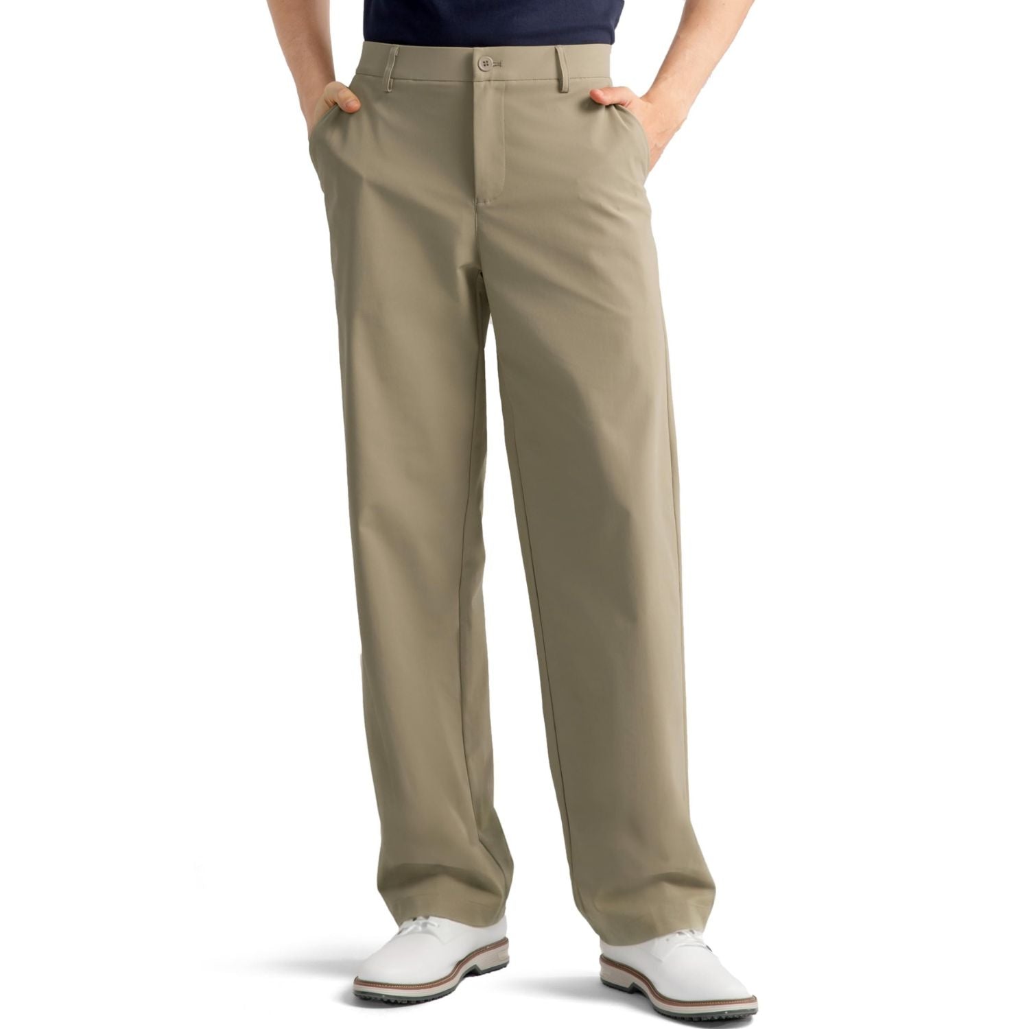 Hisdern Flex 505 Men's Wide-Leg Business Casual Pants Seamless Comfort