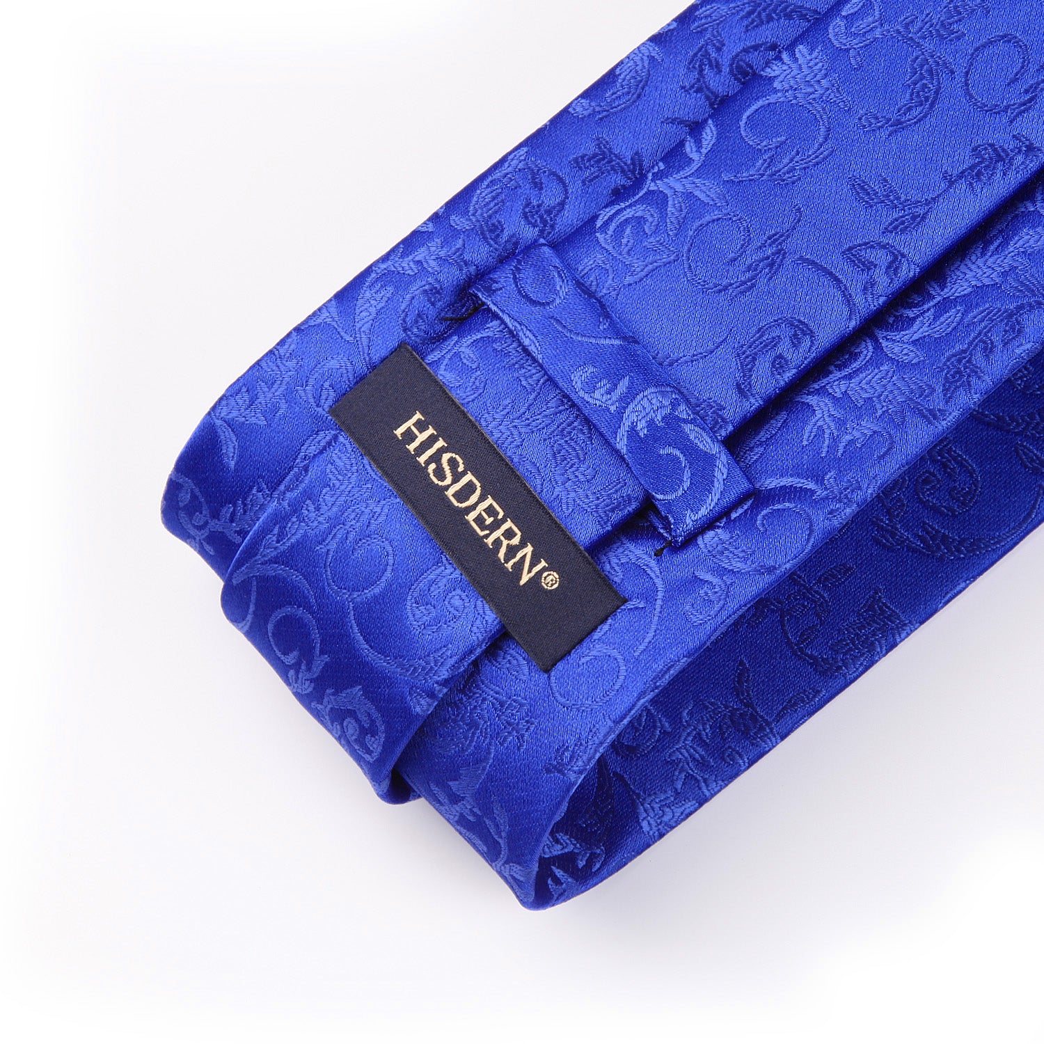 Paisley Tie Handkerchief Set - 02A-BLUE1