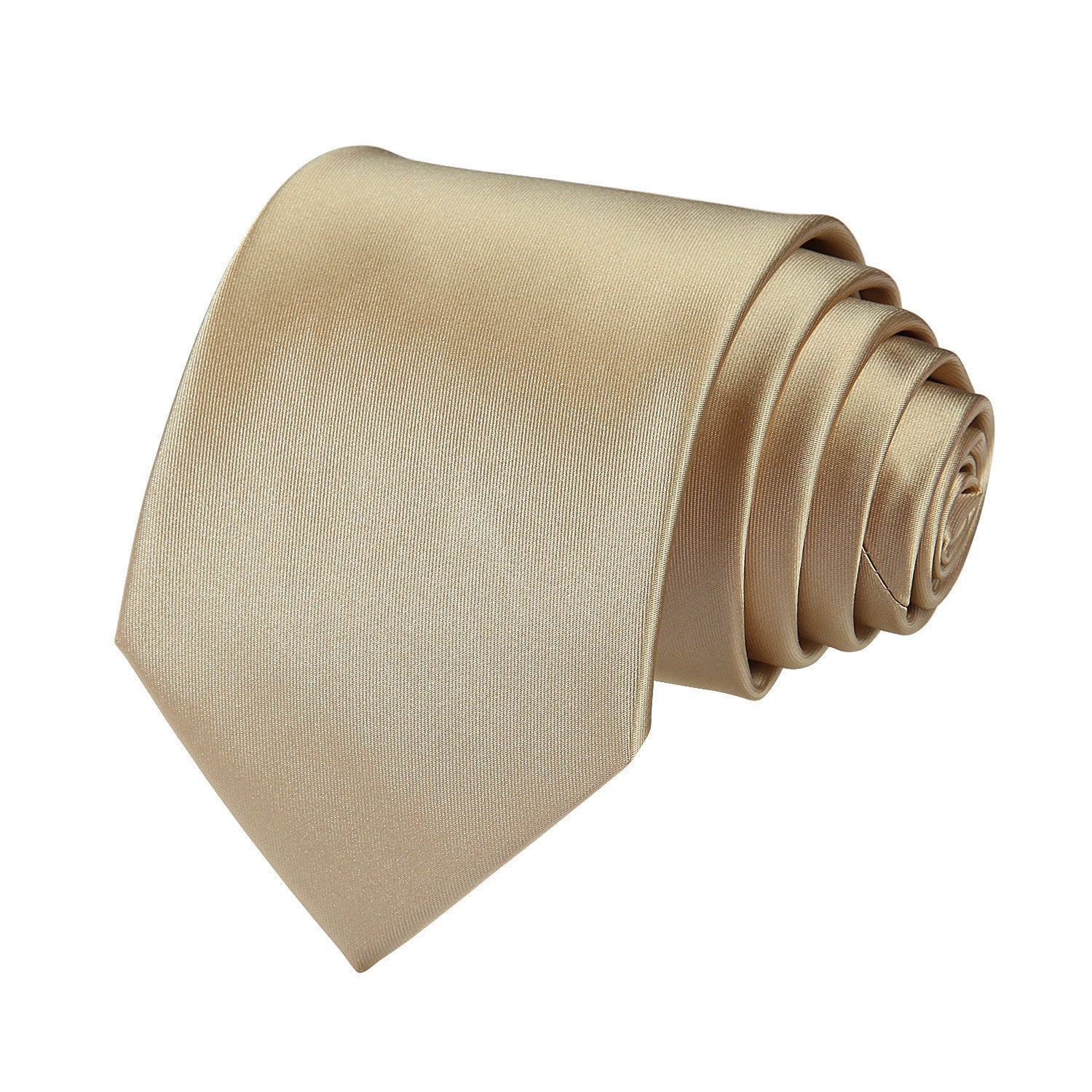 Solid Tie Handkerchief Set - A1-HOT PINK