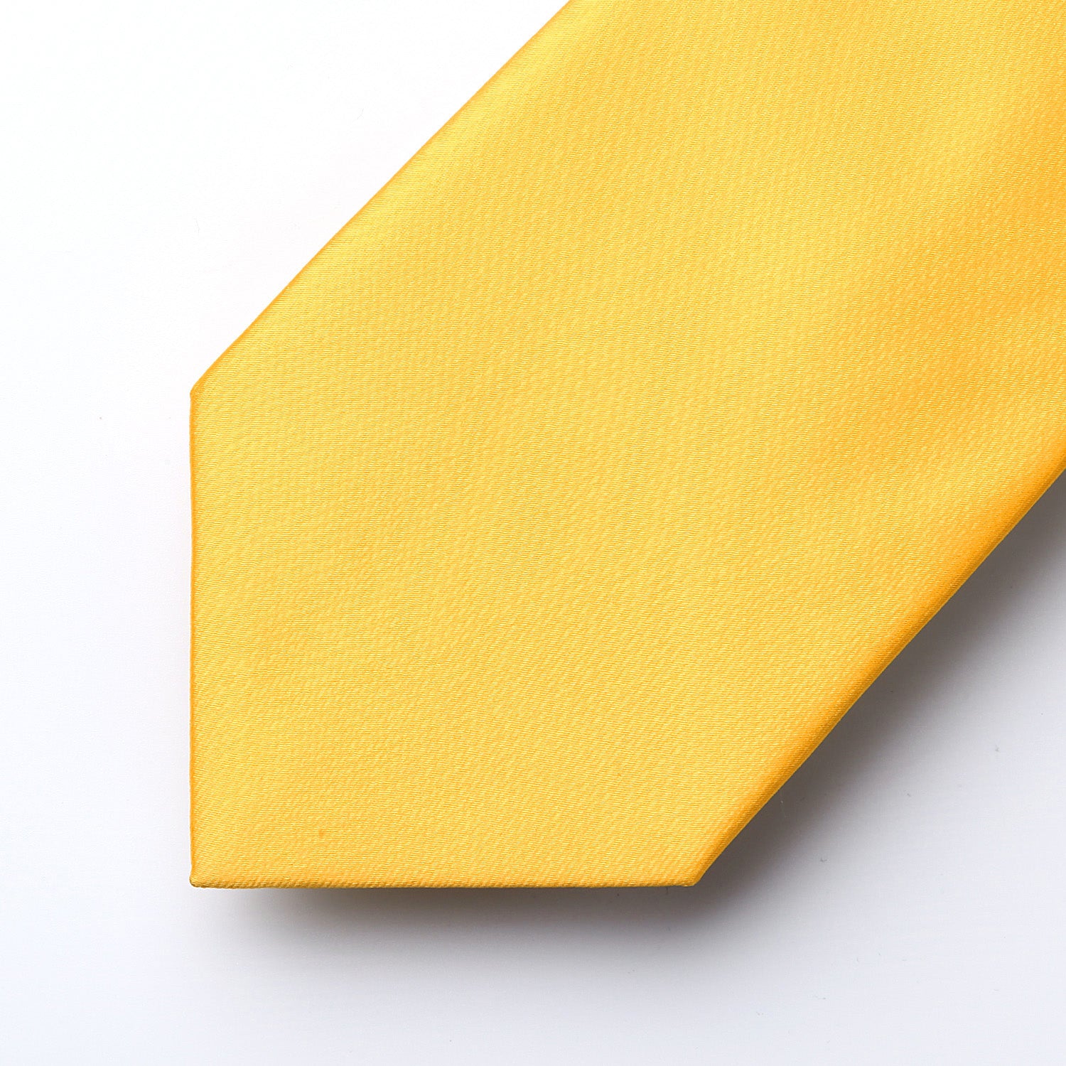 Solid Tie Handkerchief Set - YELLOW