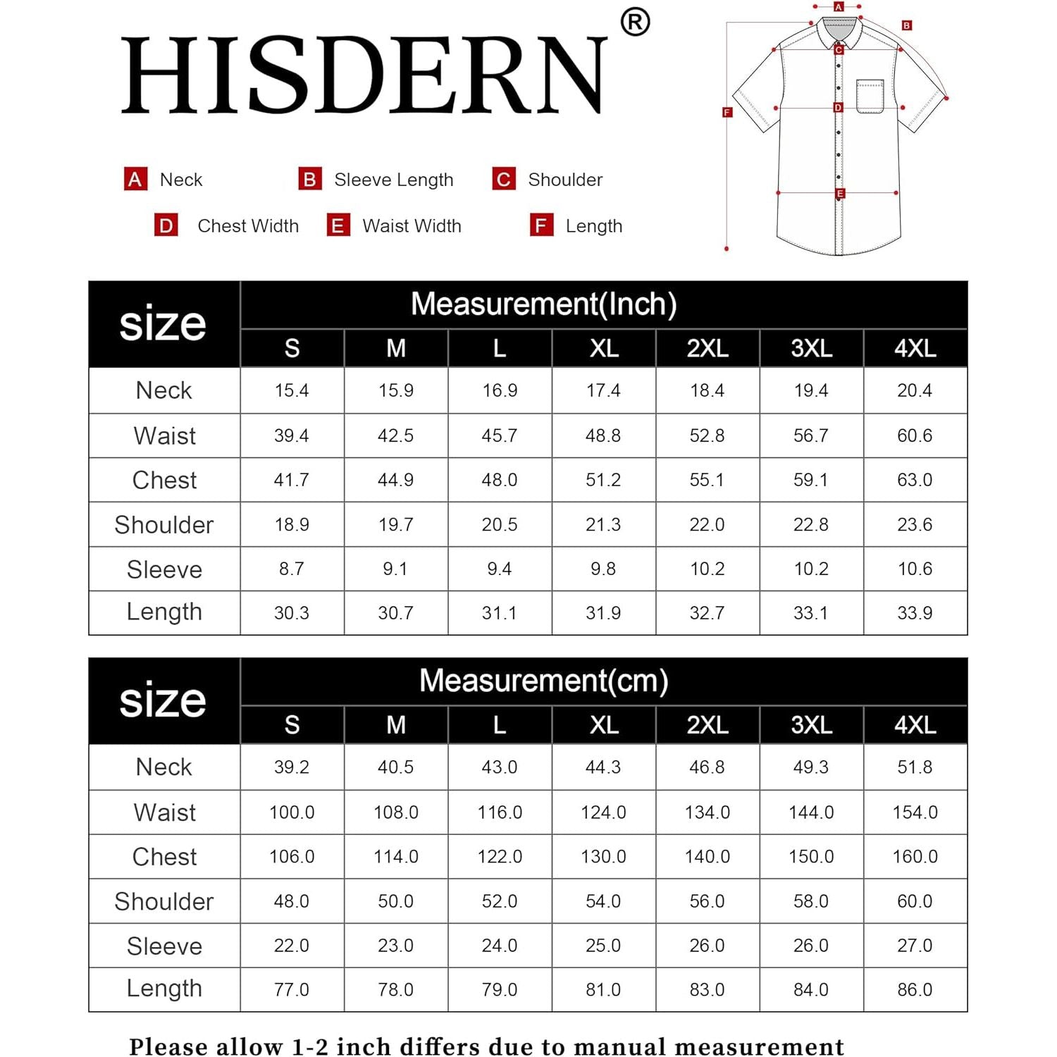 Hisdern Cuban Style White Linen Guayabera Shirt Casual Summer Beach Top