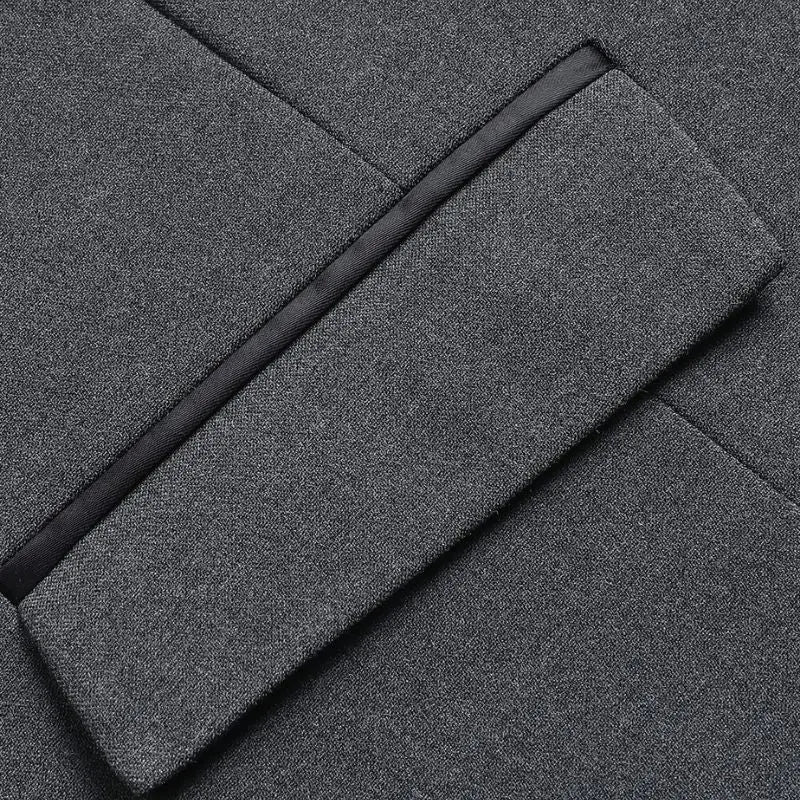 Solid Slim Vest C1 Grey