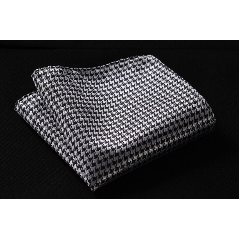 Floral Paisley Ascot Cravat Scarf - GREY/BLACK