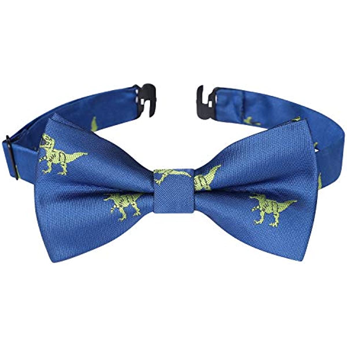 Animal Pre-Tied Bow Tie for Boy - BLUE/TYRANNOSAURUS REX