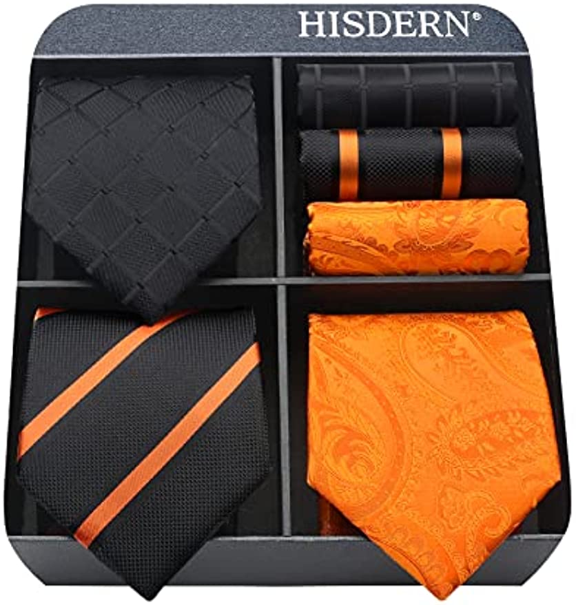 3PCS Tie & Pocket Square Set - T3-23