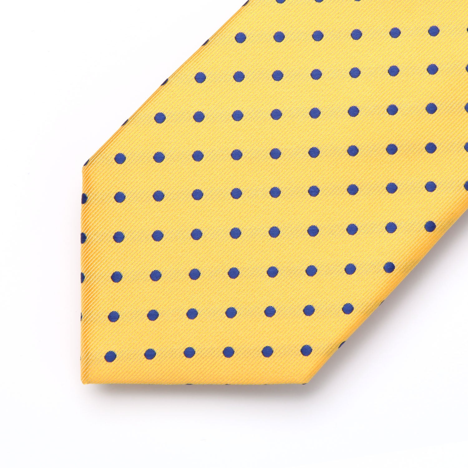 Polka Dot Tie Handkerchief Set - D-YELLOW 2