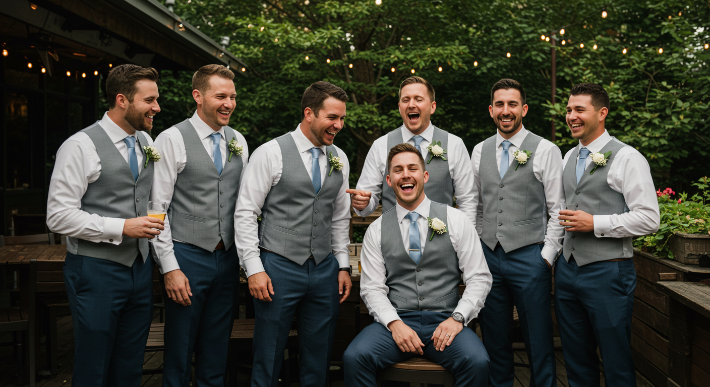 How to Dress Your Groomsmen: A Guide to Coordination & Style