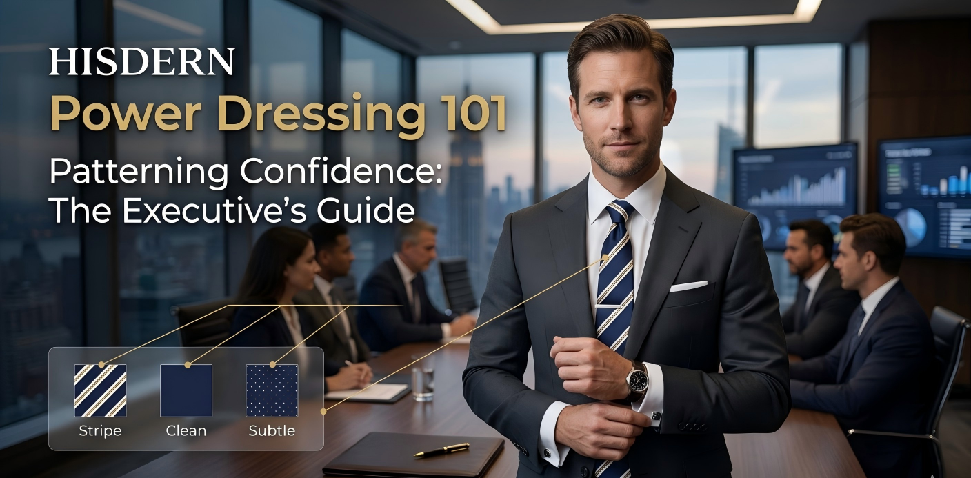Power Dressing: Which Tie Pattern Says "Executive" in 2026?