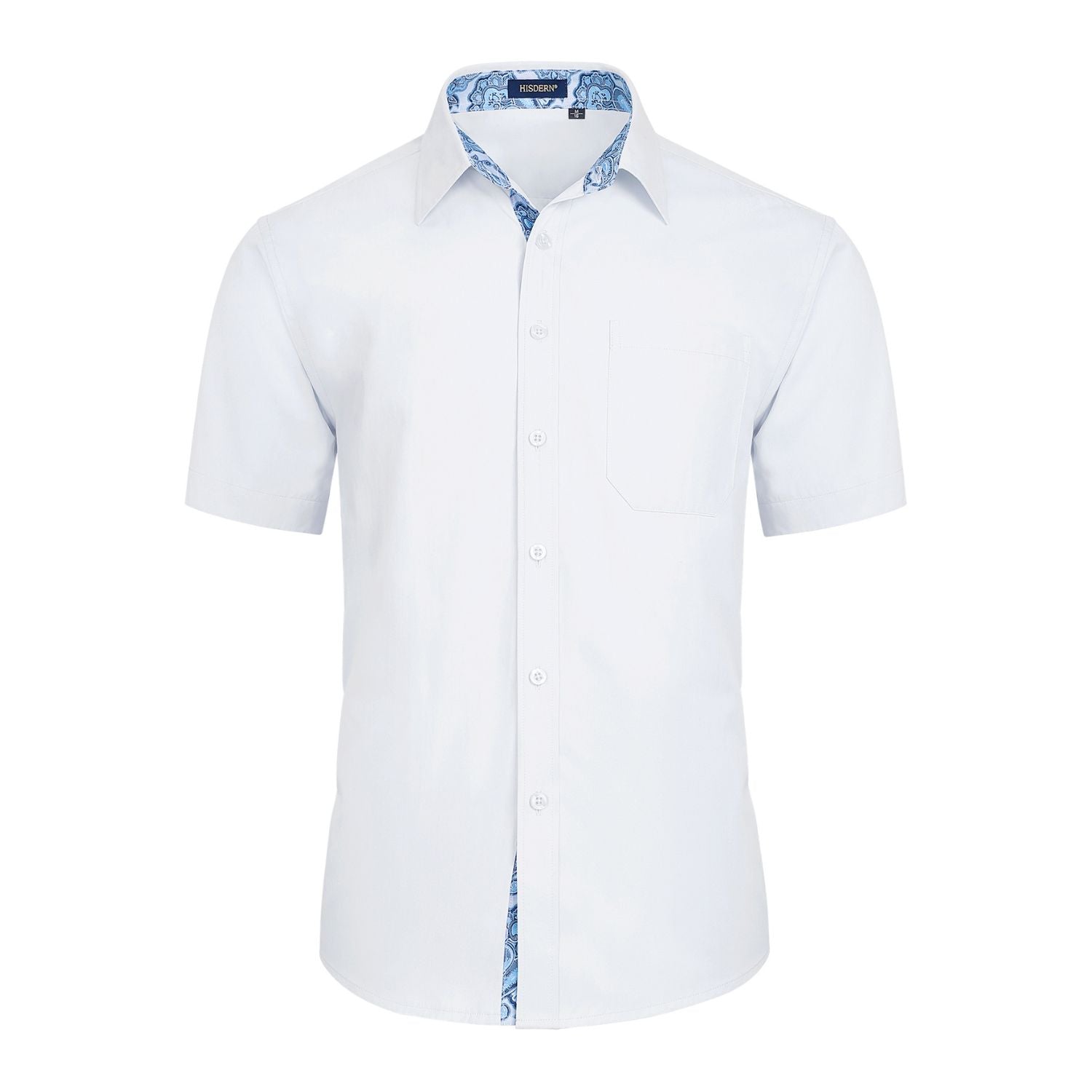 Men's Short Sleeve with Pocket - A1-WHITE