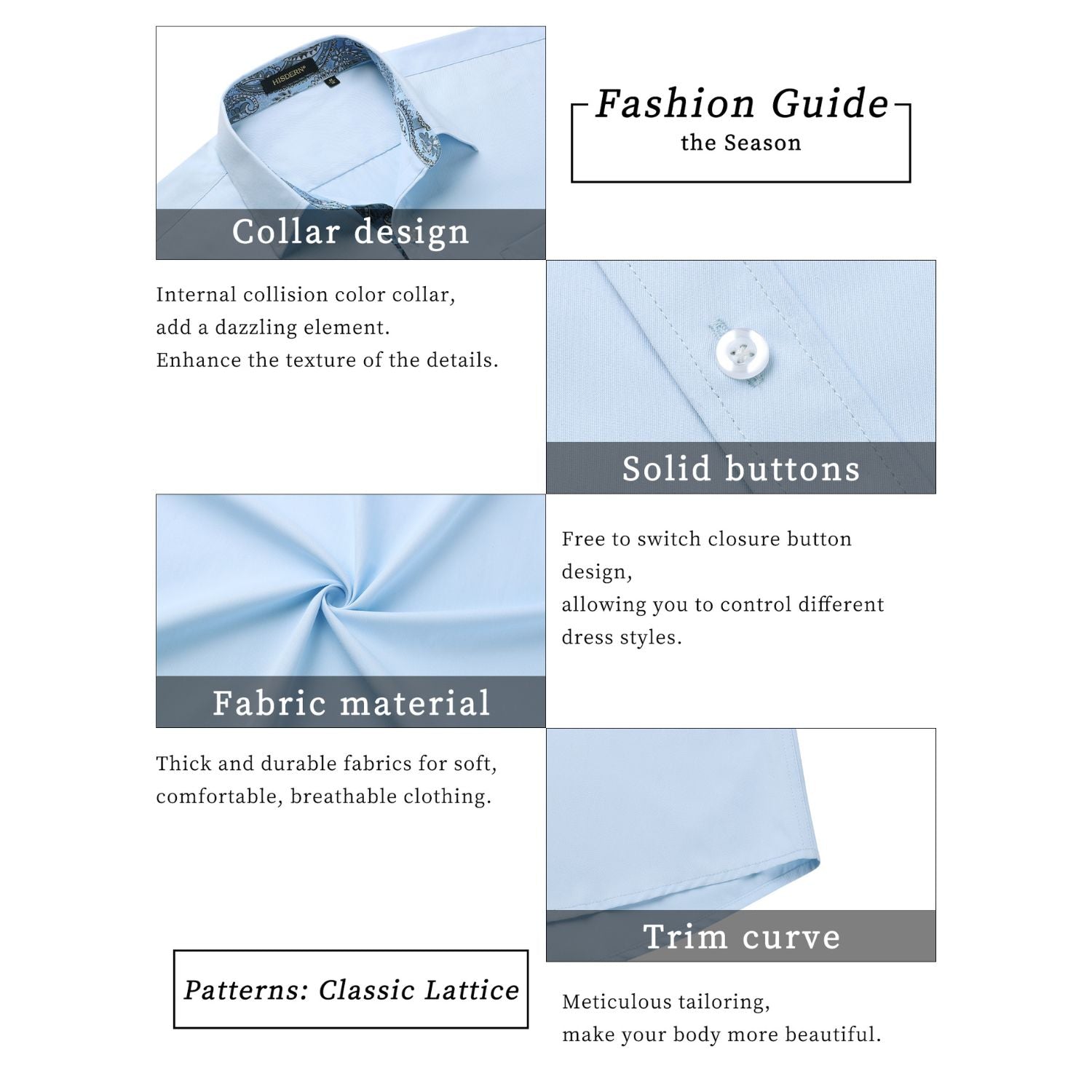 Men's Short Sleeve with Pocket - B1-BLUE