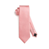 Solid Tie Handkerchief Clip - PINK-2 