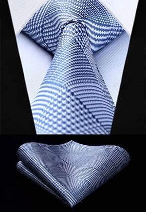 3PCS Tie & Pocket Square Set - TC3006