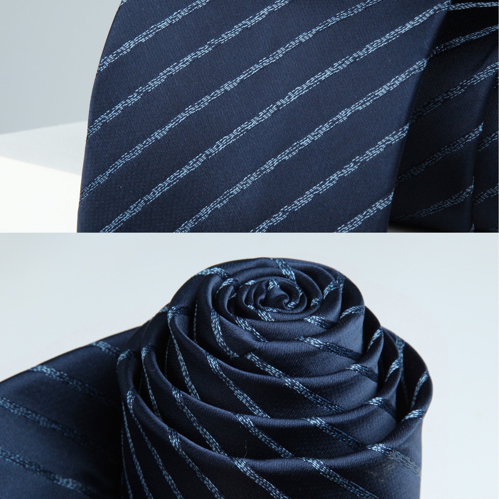 3PCS Tie & Pocket Square Set - T3-12 Christmas Gifts for Men