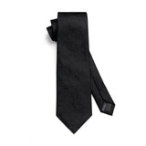 Paisley Tie Handkerchief Set - 02A-BLACK-2