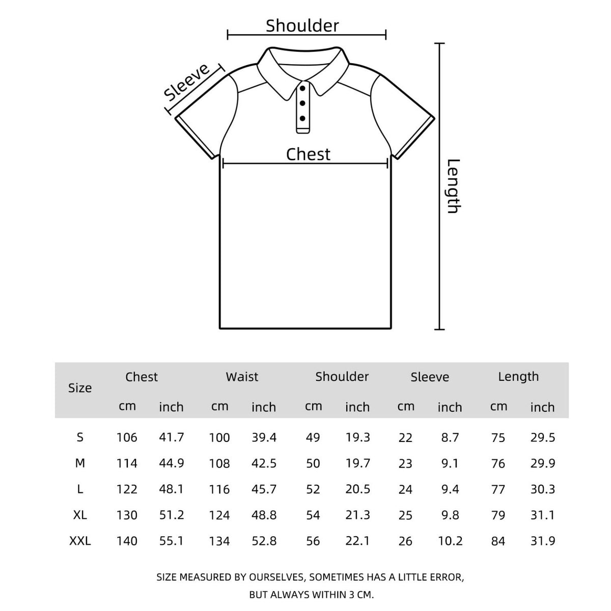 Men's Short Sleeve with Pocket - A1-BLUE