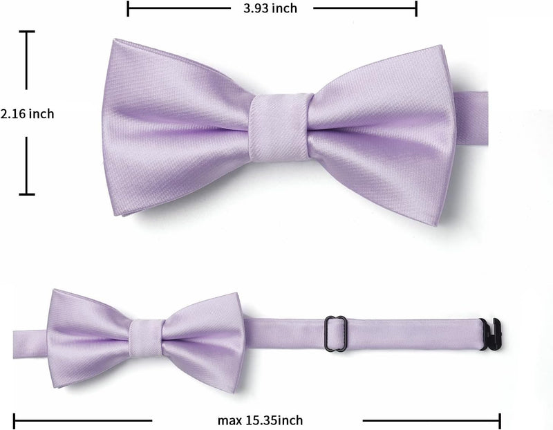 Solid Pre-Tied Bow Tie for Boy - PURPLE