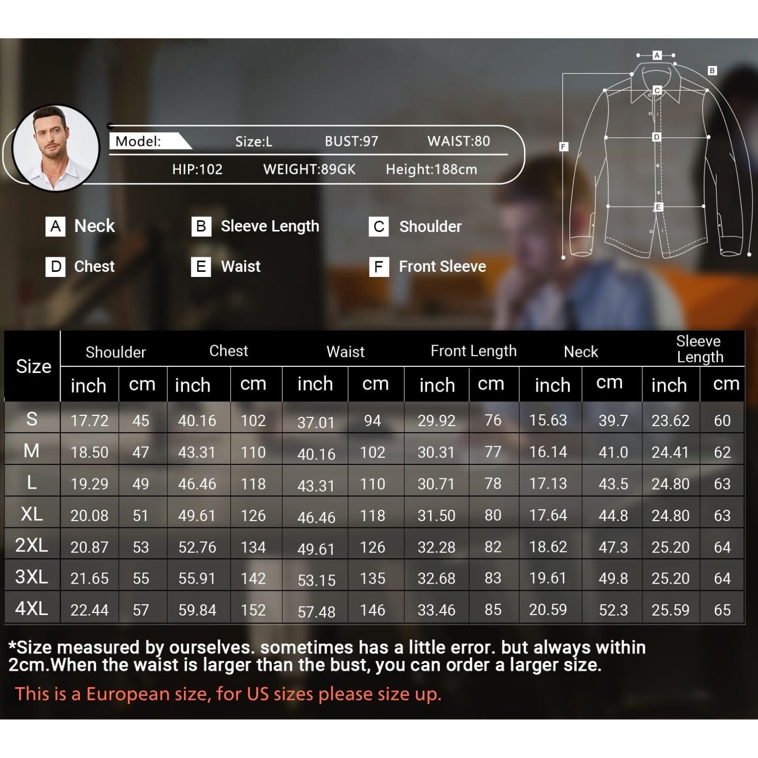 Men's Non-Iron Dress Shirt Long Sleeve 4-Way Stretch Wrinkle Free Sage Green Formal Shirt