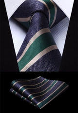 5PCS Tie & Pocket Square Set - 16 