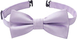 Solid Pre-Tied Bow Tie for Boy - PURPLE