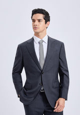 Solid 2.4' Skinny Formal Tie - GREY