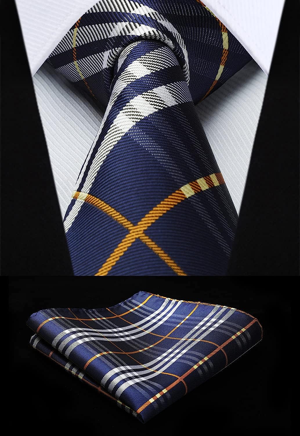 5PCS Tie & Pocket Square Set - SET 14