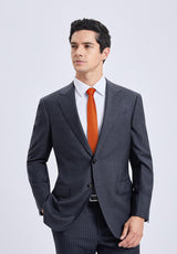 Solid 2.4' Skinny Formal Tie - ORANGE-02